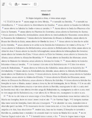 Bibilia Tapu android App screenshot 1